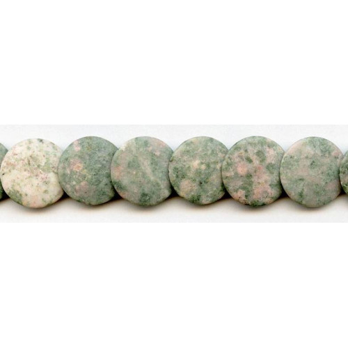 175-0141 Matte Lapis Nevada <br>20mm Lentil