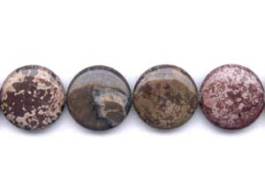 Leopard Skin Jasper 25mm Dime