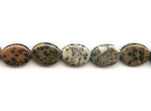 New Leopard Skin Jasper 15x20 Flat Oval