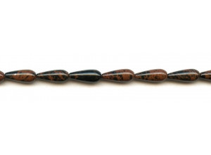 Mahogany Obsidian 6x16 Teardrop