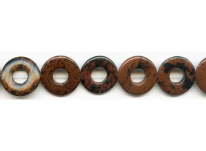 Mahogany Obsidian 20mm Donut