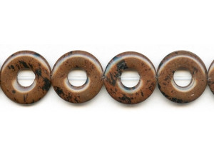 Mahogany Obsidian 25mm Donut