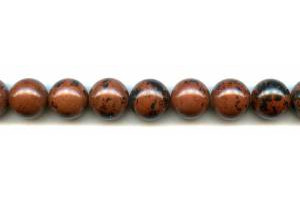 Mahogany Obsidian 14mm Round