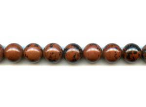 Mahogany Obsidian 14mm Round