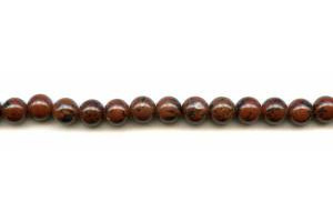 Mahogany Obsidian 8mm Round