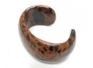 Mahogany Obsidian 28x Cuff Bracelet