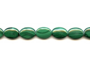 Malachite 13x18 Flat Oval