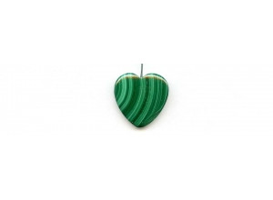 Malachite 20mm Heart Pendant