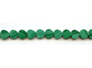 Malachite 10mm Heart