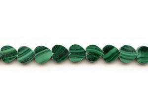 Malachite 12mm Heart