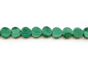 Malachite 12mm Heart