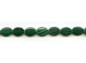 Malachite 10x14 Flat Oval