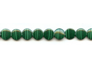 Malachite 12mm Dime