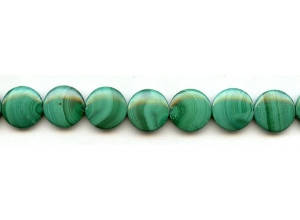 Malachite 15mm Dime