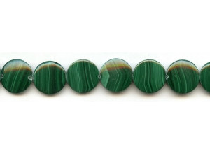 Malachite 16mm Dime