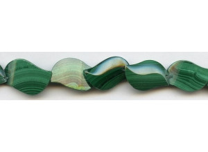 Malachite 14-15x Twist Leaf