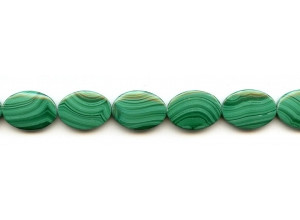 Malachite 13x18 Flat Oval