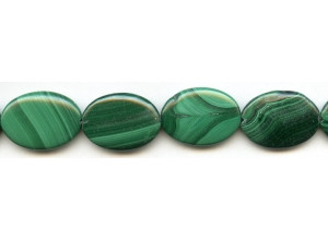 Malachite 18x25 Flat Oval