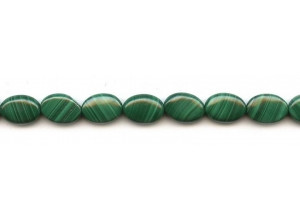 Malachite 10x14 Flat Oval