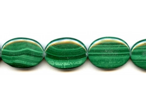 Malachite 22x30 Flat Oval