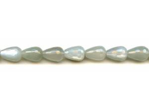 Gray Moonstone 10x15 Faceted Teardrop