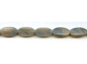 Gray Moonstone 10x20 Flat Oval