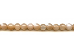 Peach Moonstone 9mm Round