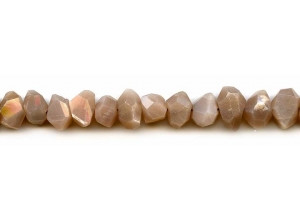 Peach Moonstone 12x Simple Cut