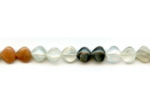 Moonstone 11mm Heart