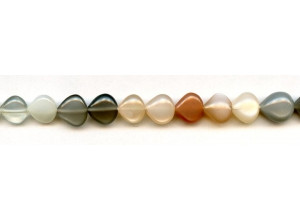 Moonstone 11mm Heart