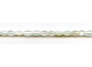 Moonstone 6x Faceted Double Cone