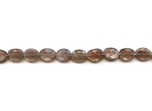 Moonstone 8x Faceted Flat Oval