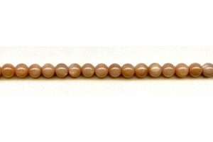 Peach Moonstone 6mm Round