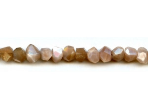 Peach Moonstone 10x Simple Cut