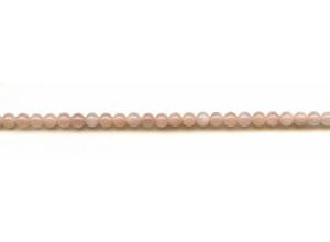 Peach Moonstone 4-4.5mm Round