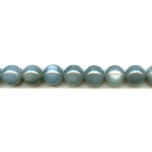 179-1742 Grey Moonstone <br>14mm Round