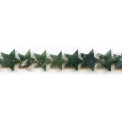 Moss Agate 16mm Star