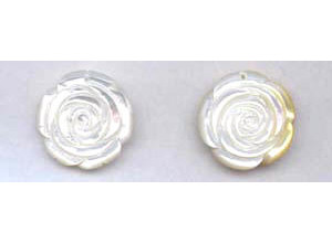 Mother of Pearl 30mm Flower Pendant