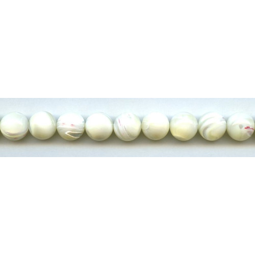 181-1365 Mother of Pearl <br>11mm Round