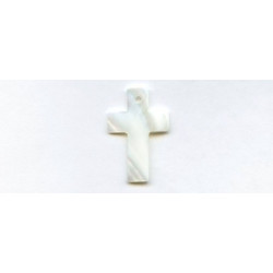 Mother of Pearl 34x22 Cross Pendant