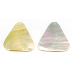 Mother of Pearl 40mm Triangle Pendant