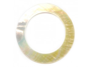 White Mother of Pearl 88-93mm Dount Pie