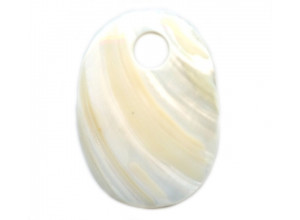 White Mother of Pearl 80x Pendant