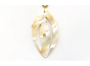 White Mother of Pearl 55-57x Pendant