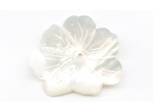 Mother of Pearl 58-60mm Flower Pendant