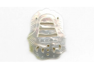 Mother of Pearl 54x42 Carved Pendant