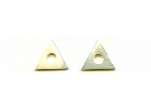 Mother of Pearl 19mm Triangle Pendant