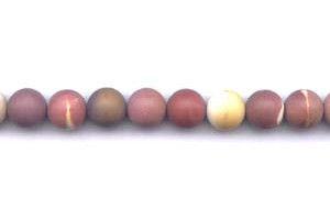 Matte Mookaite 12mm Round