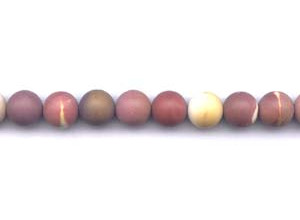 Matte Mookaite 12mm Round