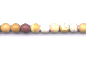 Matte Mookaite 12mm Round